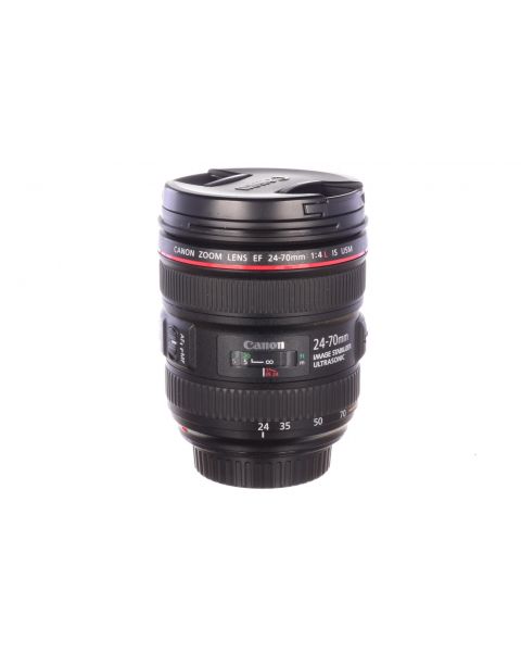 Canon 24-70mm f4 L IS USM, with hood, MINT! 6 month guarantee