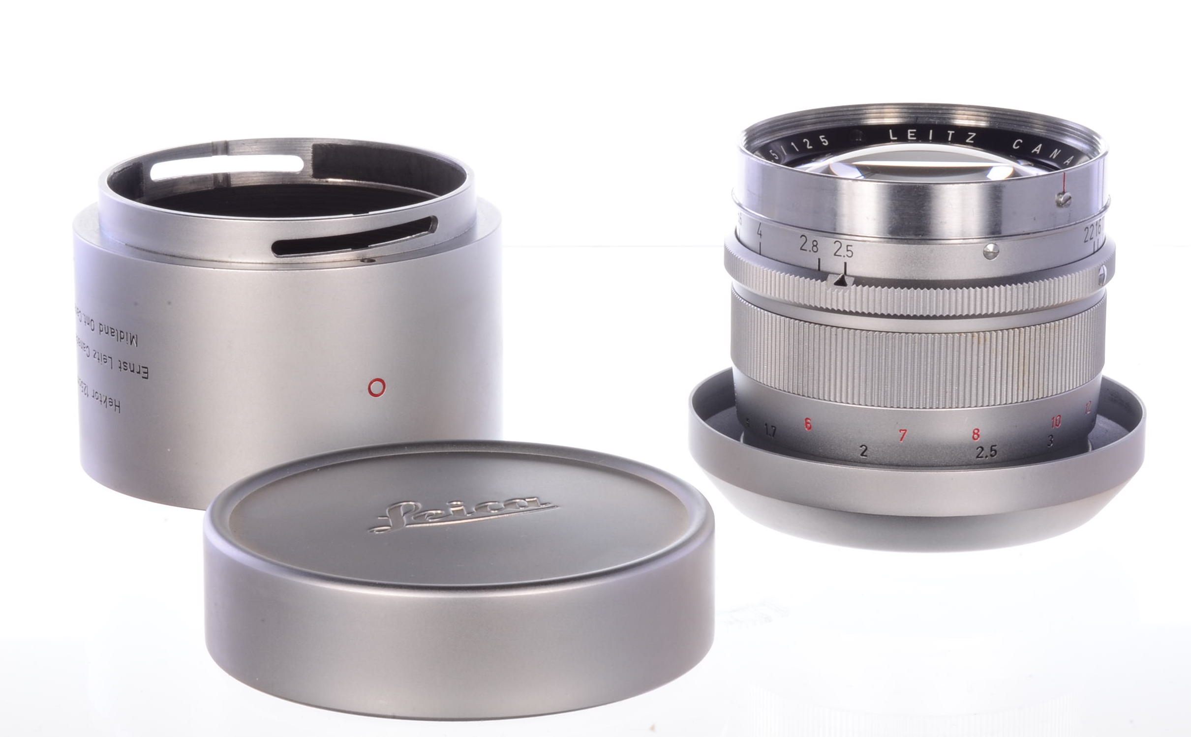 Leitz (Leica) 125mm f2.5 Hektor - Worldwide Camera Exchange